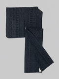 紬 単衣 正絹 リサイクル | Japanese Tsumugi Kimono Hitoe Silk Vintage
