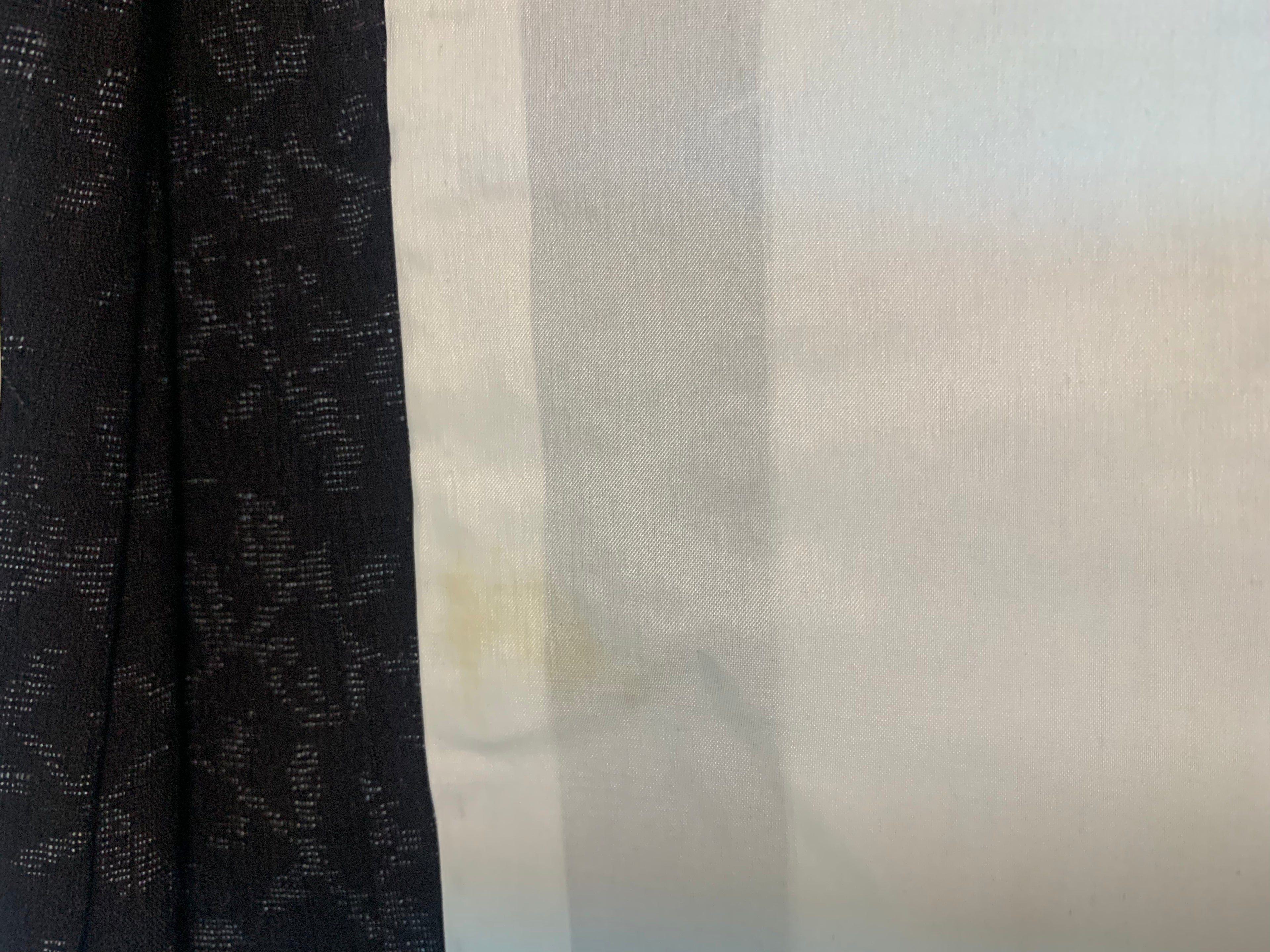 Tsumugi Hitoe Kimono Silk Vintage