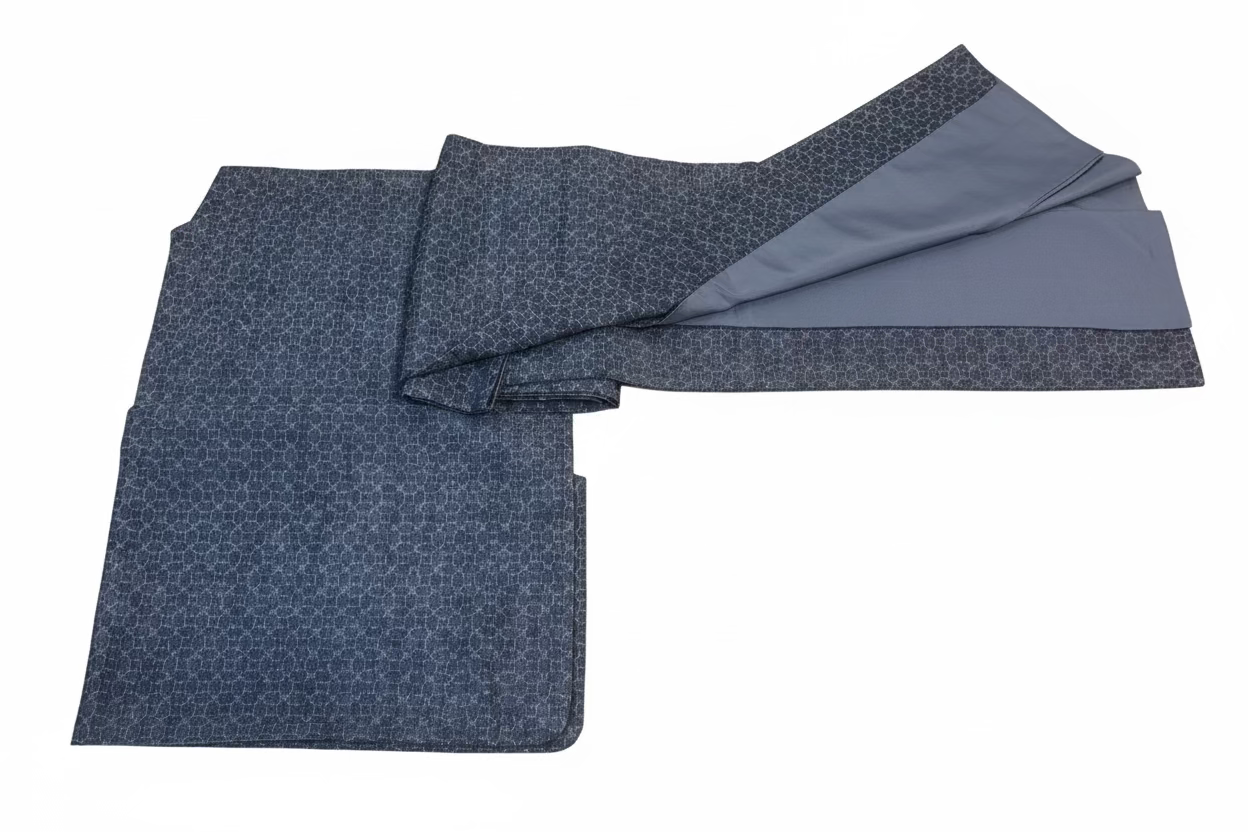 Tsumugi Awase Silk Kimono - Recycled | Japanese Tsumugi Kimono Awase Silk Vintage