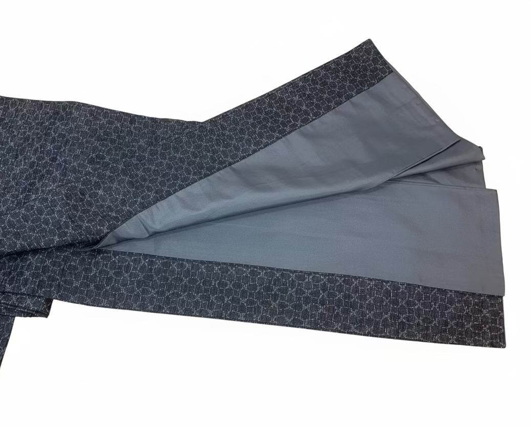 Tsumugi Awase Silk Kimono - Recycled | Japanese Tsumugi Kimono Awase Silk Vintage