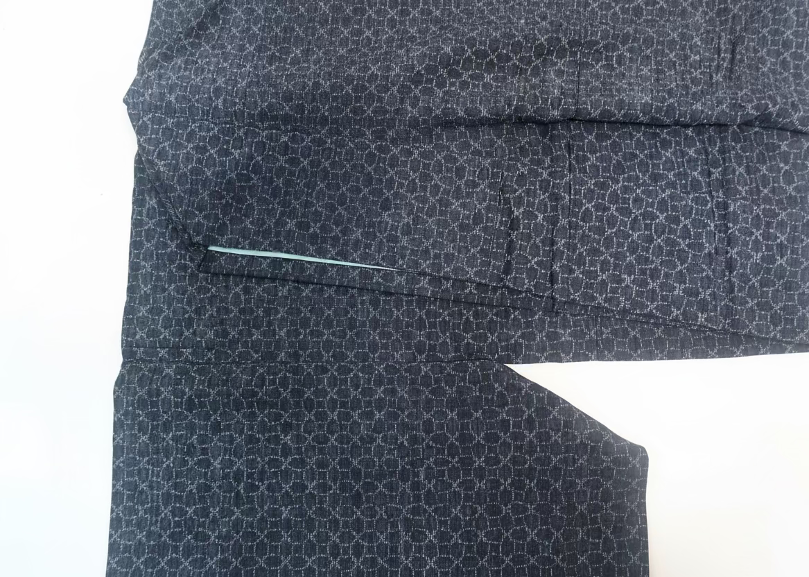 Tsumugi Awase Silk Kimono - Recycled | Japanese Tsumugi Kimono Awase Silk Vintage