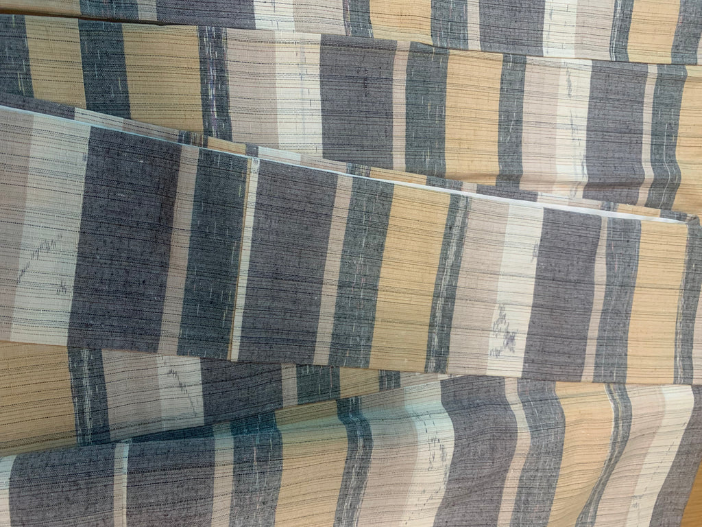 Tsumugi Awase Silk Kimono - Vintage | Japanese Tsumugi Kimono Awase Silk Vintage