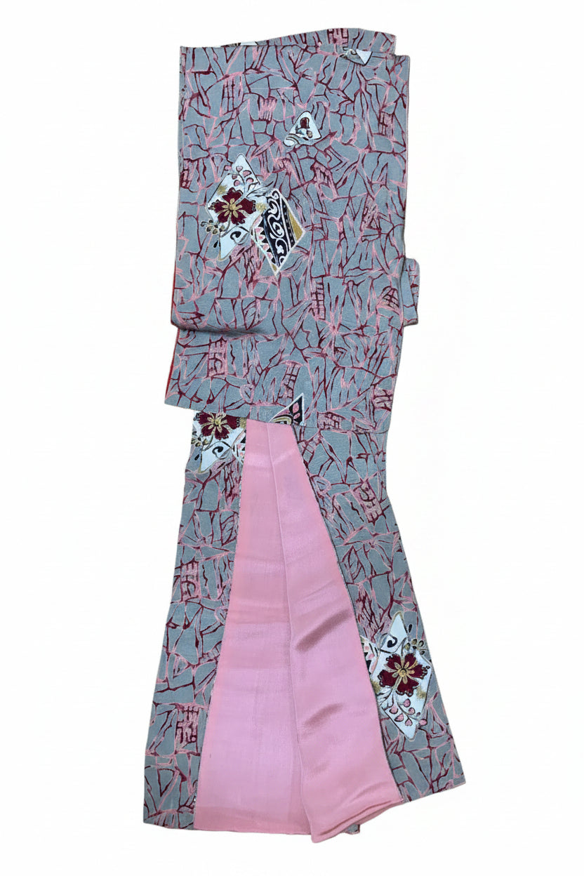 アンティーク 小紋 リサイクル | Japanese Antique Komon Kimono Vintage