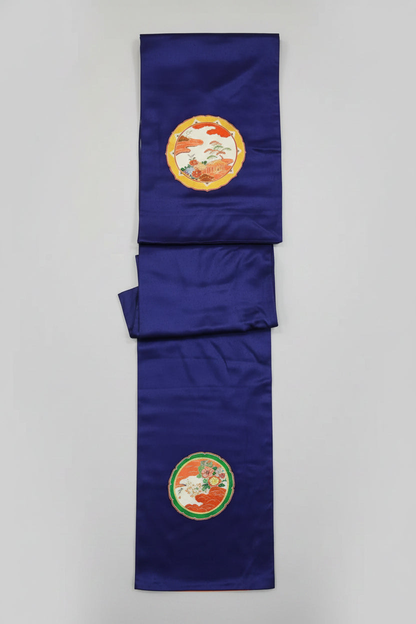 小紋 正絹 リサイクル | Japanese Komon Kimono Silk Vintage