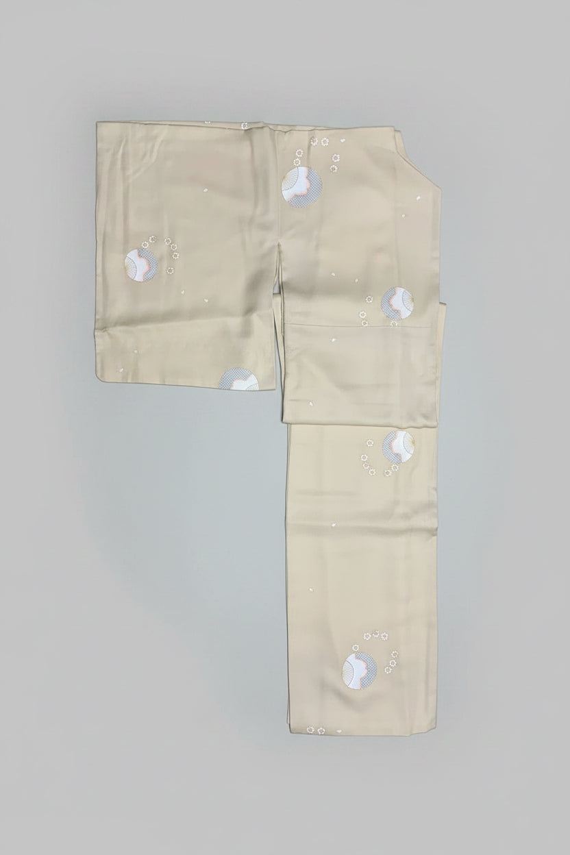 小紋 袷トールサイズ 正絹 未使用 | Japanese Komon Kimono Awase Tall Size Silk Unused