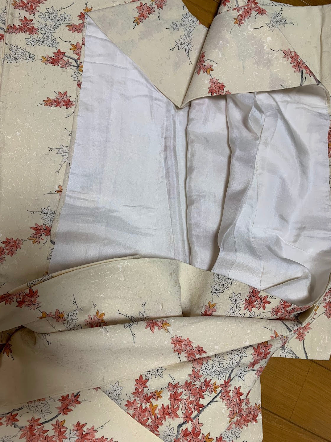 小紋 正絹 リサイクル | Japanese Komon Kimono Silk Vintage