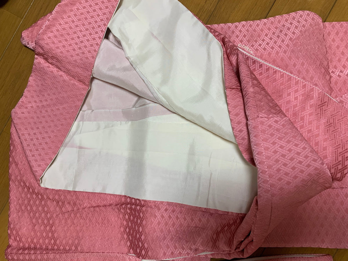 訪問着 絞り 正絹 リサイクル | Japanese Houmongi Kimono Shibori Silk Vintage