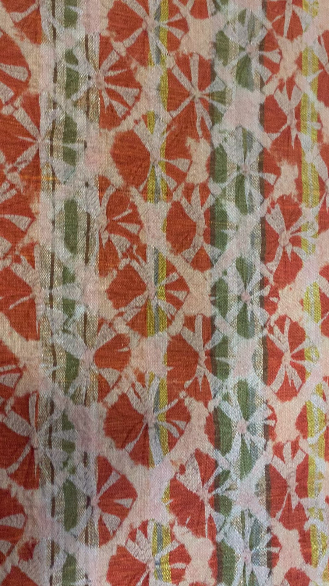 絞り名古屋帯 両面柄 正絹 | Japanese Shibori Nagoya Obi Belt Silk Vintage