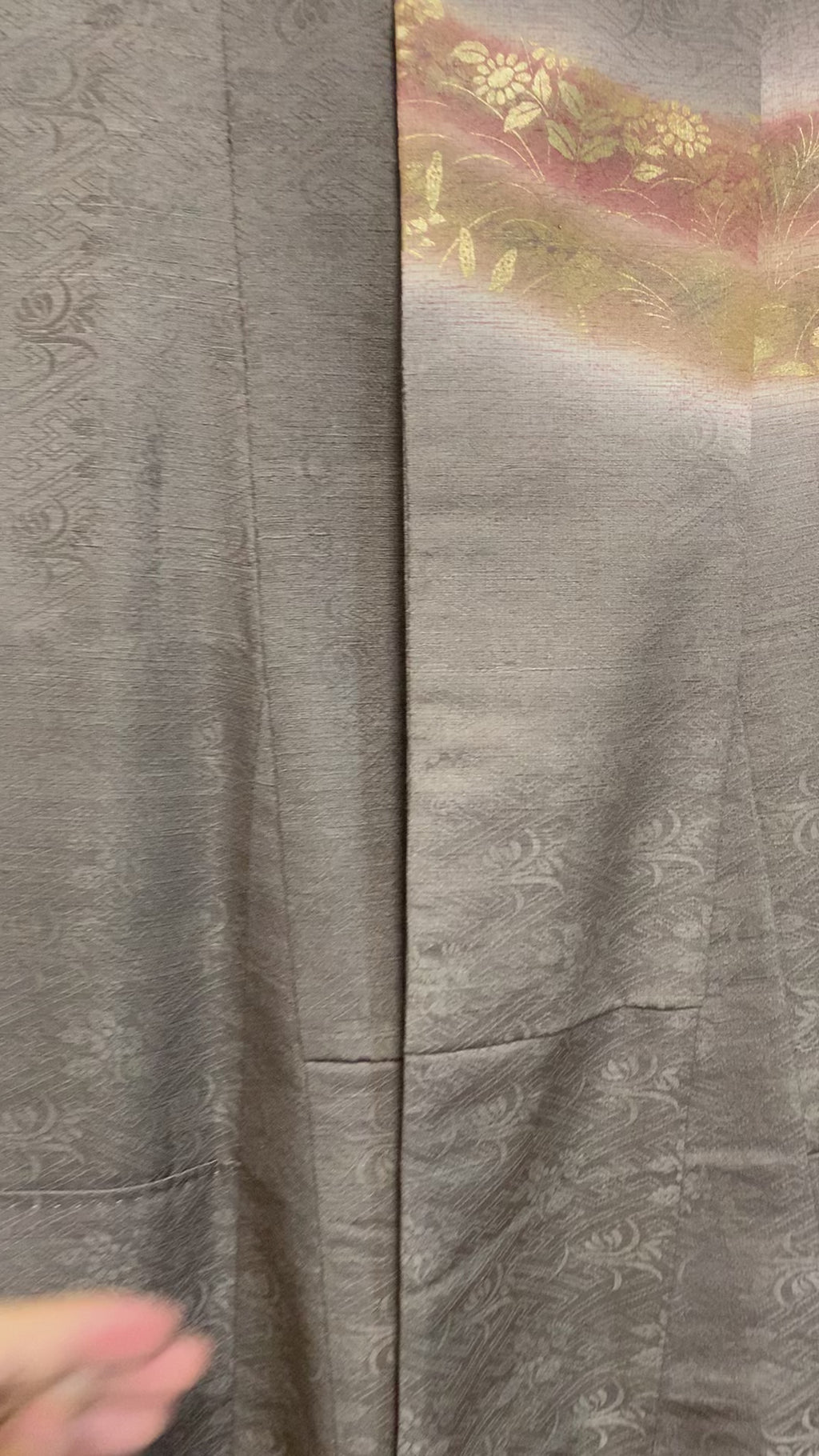 Recycled Silk Houmongi Kimono