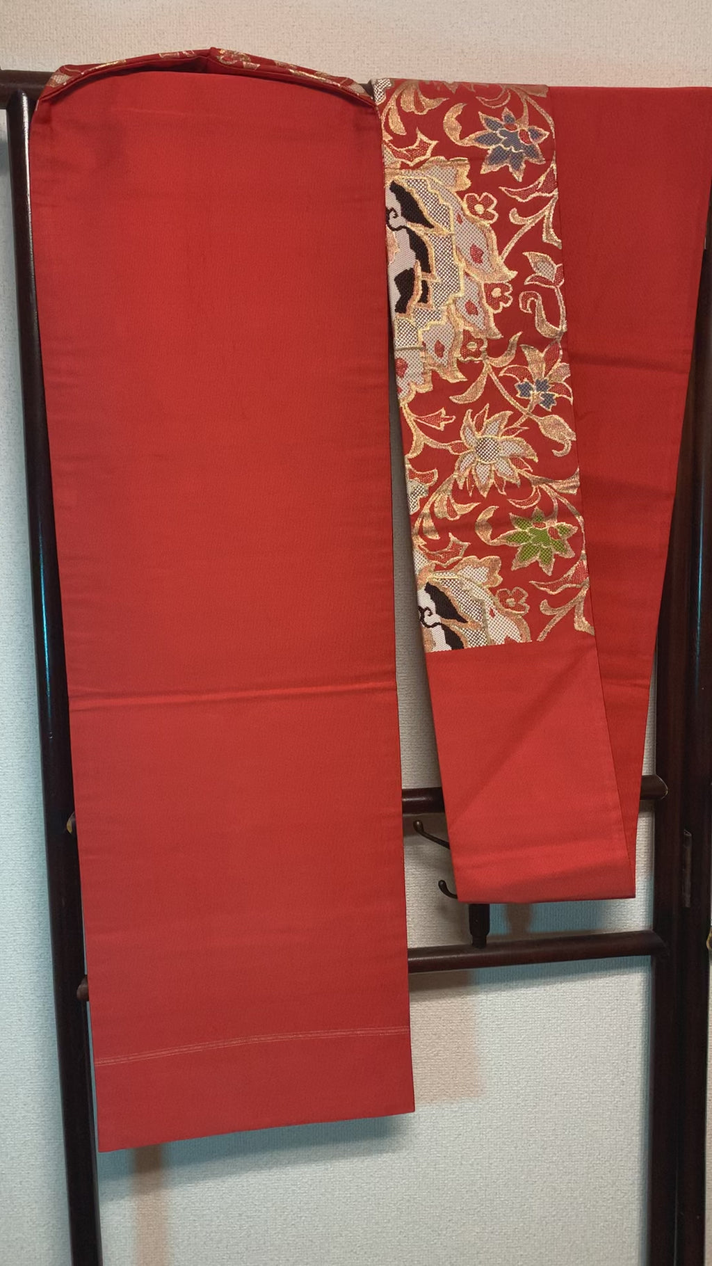 名古屋帯 正絹 リサイクル | Japanese Nagoya Obi Belt Silk Vintage
