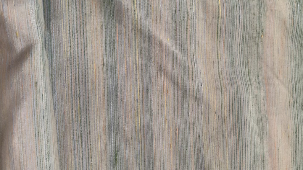 紬 胴抜き仕立て 正絹 リサイクル | Japanese Tsumugi Kimono Douki Silk Vintage