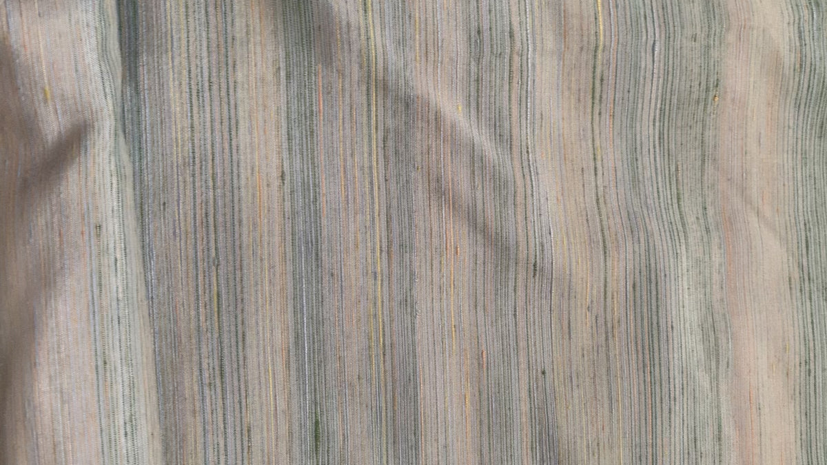 Tsumugi Kimono, Half-Lined, Pure Silk, Recycled | Japanese Tsumugi Kimono Douki Silk Vintage