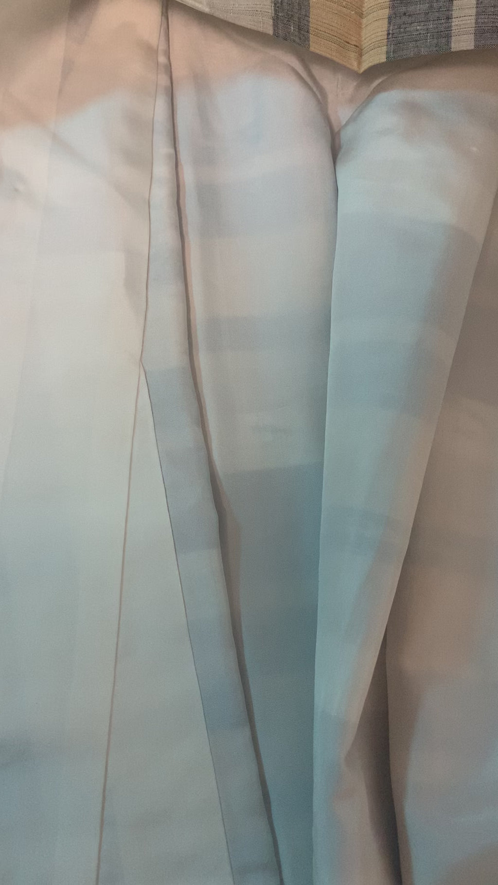 Tsumugi Awase Silk Kimono - Vintage | Japanese Tsumugi Kimono Awase Silk Vintage