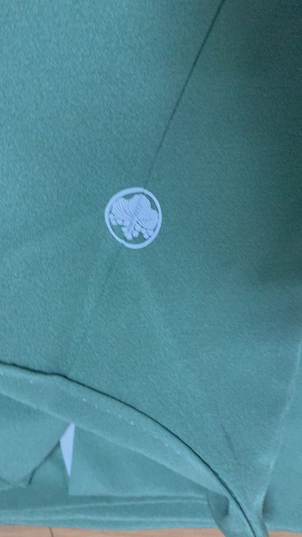 Irotomesode, One Crest, Tsujigahana Pattern, Hama Chirimen, Pure Silk, Recycled | Japanese Irotomesode Silk Vintage Tsujigahana