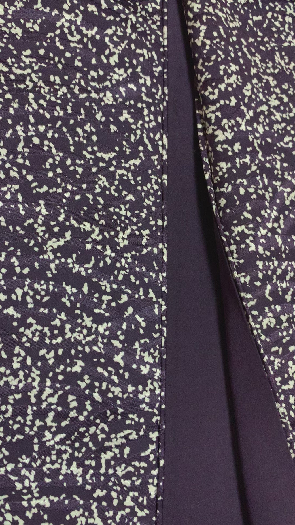 小紋 あられ模様 正絹 リサイクル | Japanese Komon Kimono Arare Pattern Silk Vintage