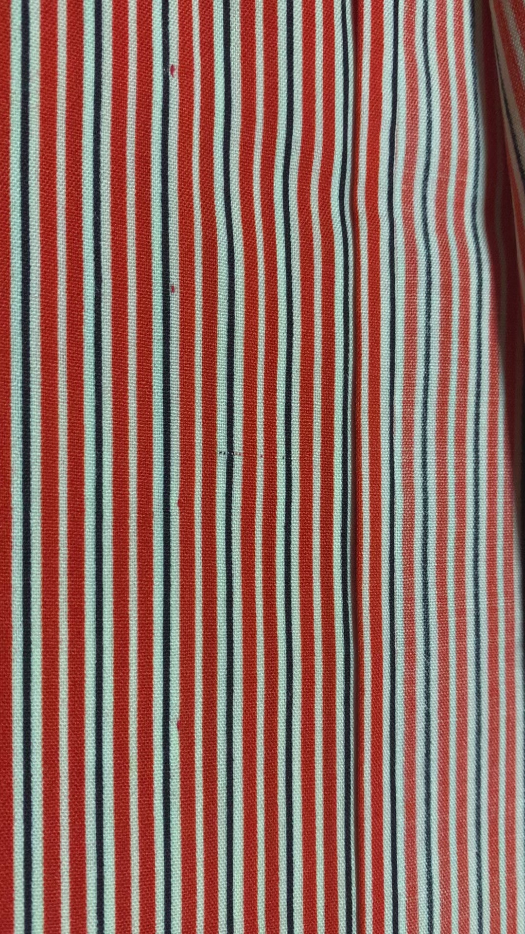 小紋 ポリエステル リサイクル 普段着 | Japanese Komon Kimono Polyester Vintage