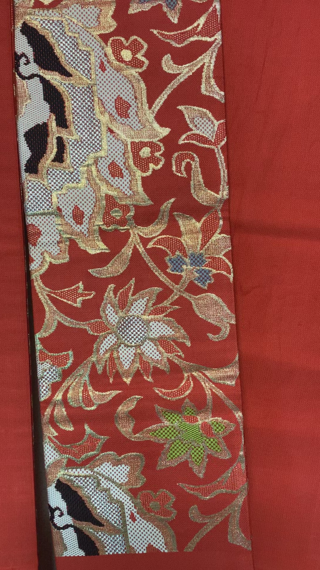 名古屋帯 正絹 リサイクル | Japanese Nagoya Obi Belt Silk Vintage