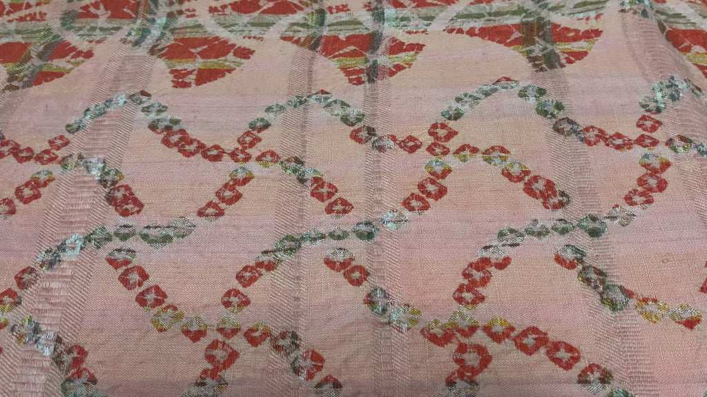 絞り名古屋帯 両面柄 正絹 | Japanese Shibori Nagoya Obi Belt Silk Vintage